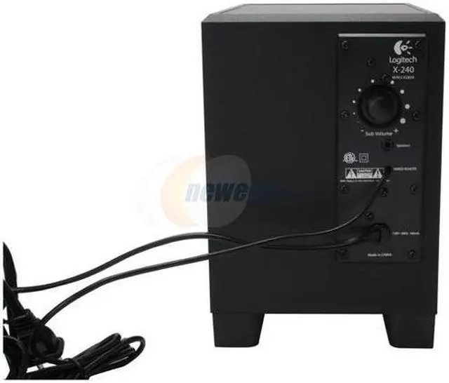 Alt view image 7 of 11 - Logitech X-240 25 Watts 2.1 Speakers