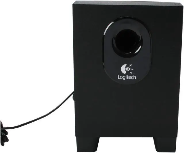 Alt view image 8 of 11 - Logitech X-240 25 Watts RMS 2.1 Speaker System