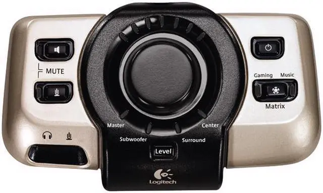 Alt view image 4 of 15 - Logitech G51 155 watts RMS 5.1 Surround Sound Speakers