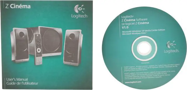 Alt view image 9 of 9 - Logitech Z Cinema Advanced 180 watts RMS 2.1 Surround Sound System