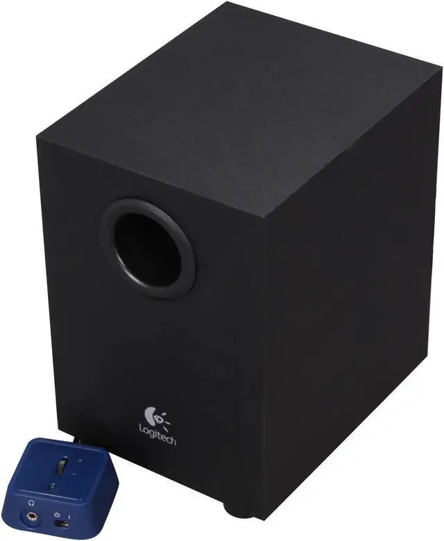 Alt view image 4 of 7 - Logitech LS21 7 Watts RMS (FTC) 2.1 Stereo Speaker System - Blue