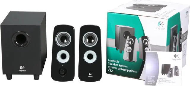 Alt view image 10 of 10 - Logitech Speaker System Z323 with Subwoofer