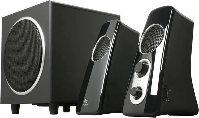 Alt view image 5 of 16 - Logitech Z523 40 Watts RMS 2.1 Speaker System