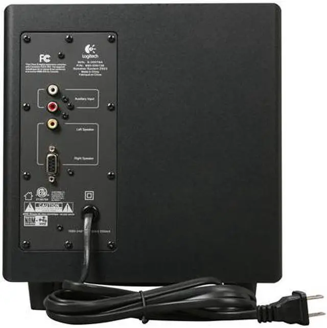 Alt view image 14 of 16 - Logitech Z523 40 Watts RMS 2.1 Speaker System