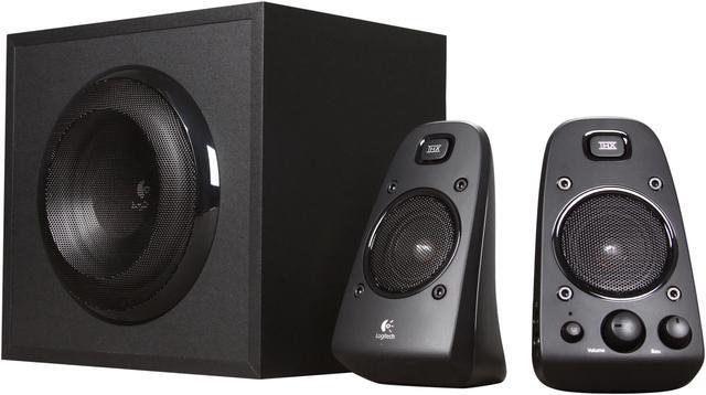 Logitech Z623 400 Watt Home Speaker System, 2.1 Speaker System - Black