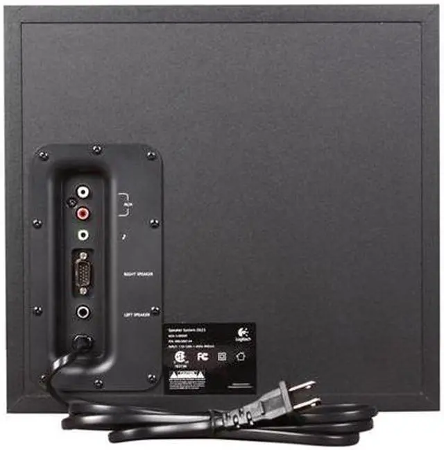 Alt view image 5 of 11 - Logitech Z623 400 Watt Home Speaker System, 2.1 Speaker System - Black