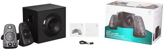 Alt view image 11 of 11 - Logitech Z623 400 Watt Home Speaker System, 2.1 Speaker System - Black