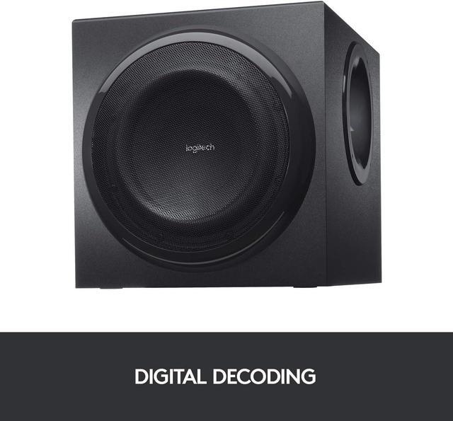 Alt view image 4 of 10 - Logitech Z906 5.1 Surround Sound Speaker System - THX, Dolby Digital and DTS Digital Certified - Black