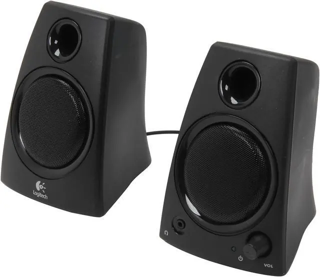Main image of Logitech Certified Refurbished Z130 (980-000417) 5 Watts 2.0 Speakers 3.5 mm Jack Compact Speakers