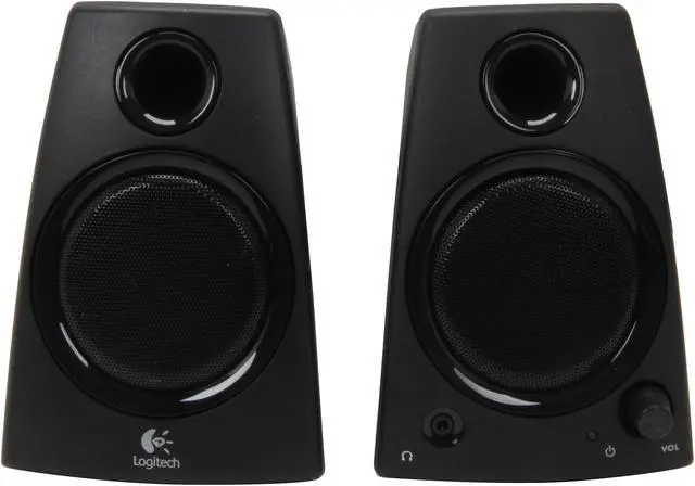 Alt view image 2 of 5 - Logitech Certified Refurbished Z130 (980-000417) 5 Watts 2.0 Speakers 3.5 mm Jack Compact Speakers