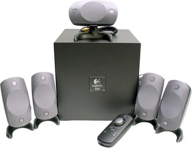 Alt view image 2 of 4 - Logitech Z-5300 280 watts 5.1 Speaker