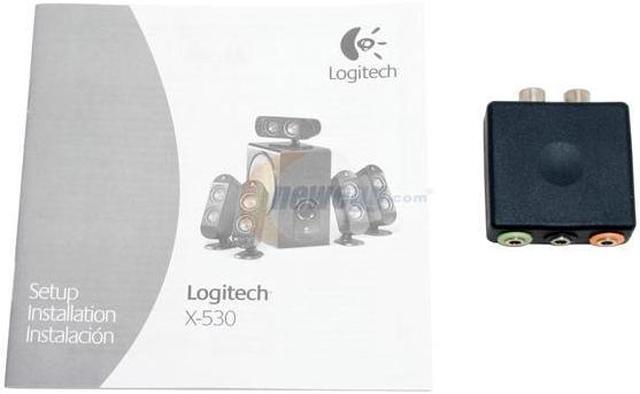Alt view image 11 of 11 - Logitech X-530 70 Watts 5.1 Speaker