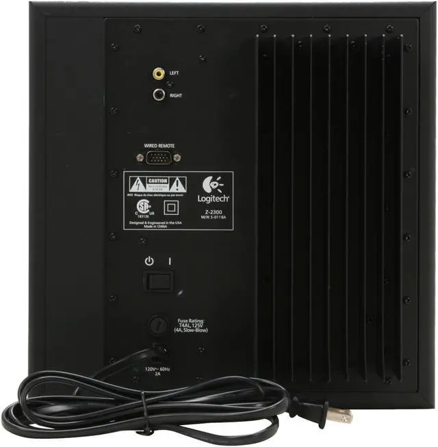 Alt view image 4 of 11 - Logitech Z-2300 200 watts RMS 2.1 Speaker System