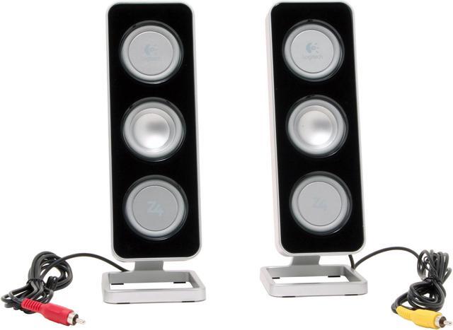 Alt view image 4 of 8 - Logitech Z-4 40 watts 2.1 Speakers