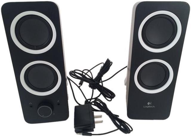 Refurbished: Logitech Certified (980-000800) Multimedia Stereo for Multiple Devices - Black Speakers - Newegg.com