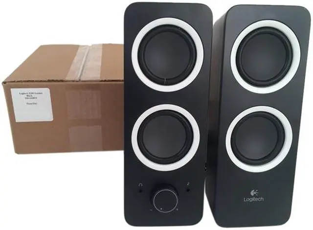 Alt view image 4 of 5 - Logitech Certified Refurbished Z200 (980-000800) Multimedia Stereo Speakers for Multiple Simultaneous Devices - Black