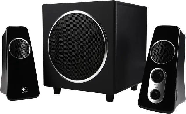 Main image of Logitech Recertified 980-000319 Z523 40 Watts RMS 2.1 Speaker System - Grade A (Like New)