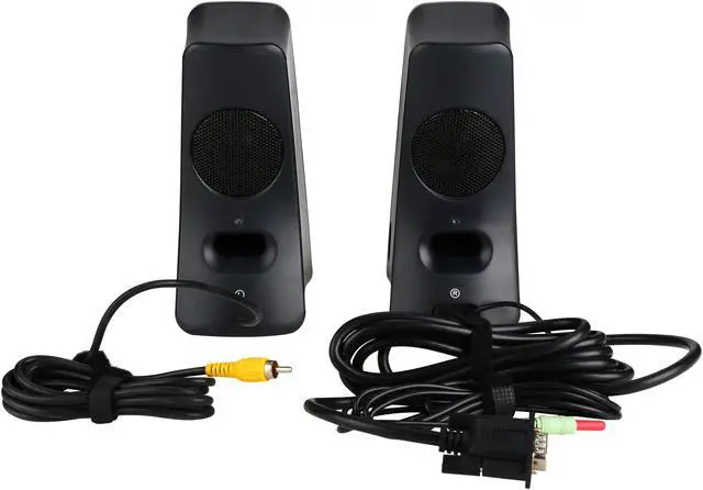 Alt view image 8 of 10 - Logitech Recertified 980-000319 Z523 40 Watts RMS 2.1 Speaker System - Grade A (Like New)