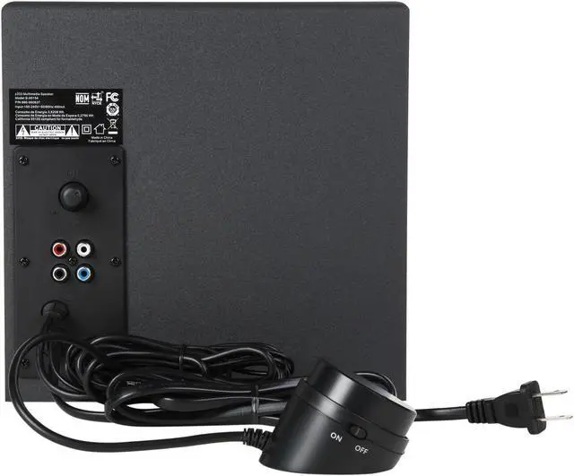 Alt view image 5 of 10 - Logitech Z333 2.1 Speakers – Easy-access Volume Control, Headphone Jack – PC, Mobile Device, TV, DVD/Blueray Player, and Game Console Compatible