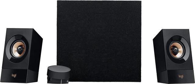 Alt view image 11 of 11 - Logitech Z533 2.1 Multimedia Speaker System with Subwoofer, Powerful Sound, Booming Bass, 3.5mm Audio and RCA Inputs, PC/PS/Xbox/TV/Smartphone/Tablet
