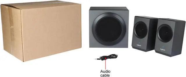 Alt view image 9 of 9 - Certified Refurbished 980-001260 Logitech Z337 Bold 40 Watts Sound Bluetooth Wireless 2.1 Speaker System for Computers, Smartphones and Tablets