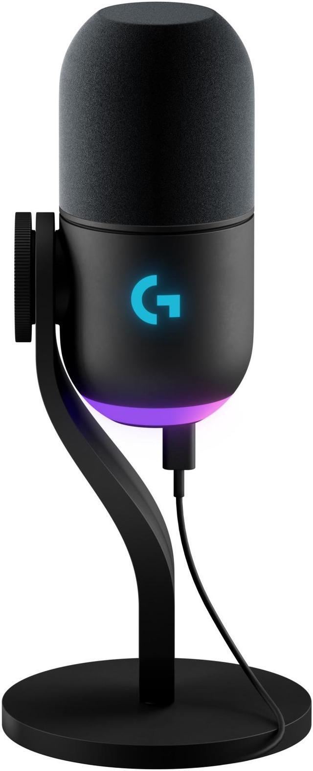 Main image of Logitech G Yeti GX Dynamic RGB Gaming Microphone with LIGHTSYNC, USB Mic for Streaming, Supercardioid, USB Plug and Play for PC/Mac - Black
