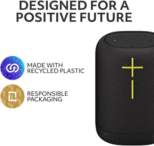 Alt view image 6 of 8 - Ultimate Ears 984-001862 EPICBOOM Wireless Bluetooth Speaker -   Charcoal Black