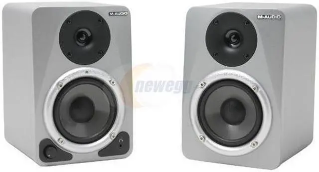 Alt view image 3 of 6 - M-AUDIO StudioPro 4 36 watts 2.0 Professional Audio Monitor