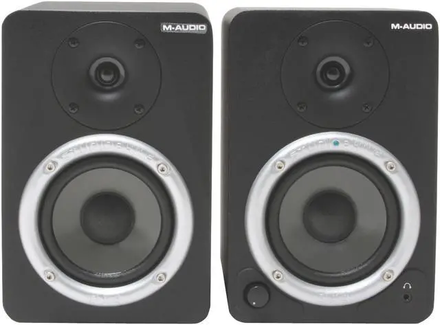 Alt view image 2 of 5 - M-AUDIO DX4 36 watts 2.0 Professional Desktop Audio Monitoring System