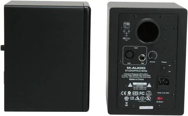 Alt view image 4 of 9 - M-AUDIO BX5a 2.0 Monitor Speaker