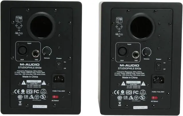 Alt view image 5 of 9 - M-AUDIO BX5a 2.0 Monitor Speaker