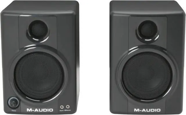 Alt view image 3 of 12 - M-AUDIO Studiophile AV 30 2.0 Compact Desktop Speaker System