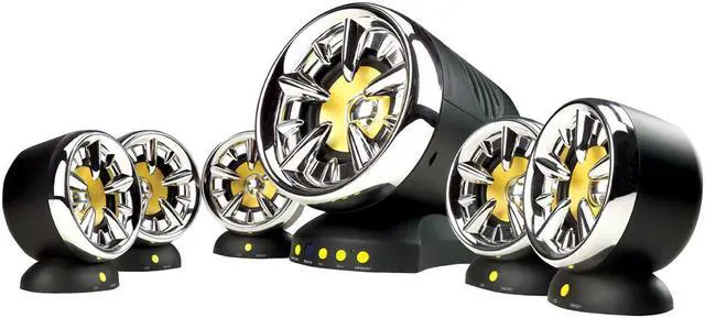 Main image of SiCURO RW-670XL BK 125W 5.1 Speaker
