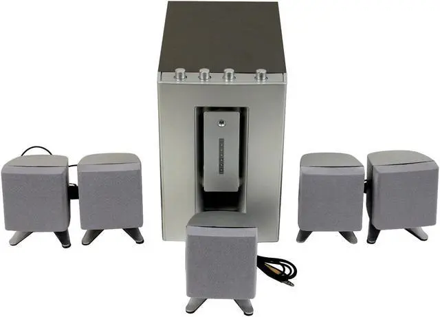 Alt view image 4 of 7 - DCT Factory OG-580 25watts 5.1 Speaker