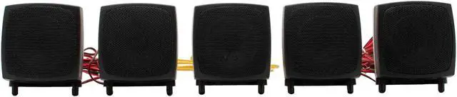 Alt view image 4 of 7 - DCT Factory OG-5060 18 Watts 5.1 Speaker System