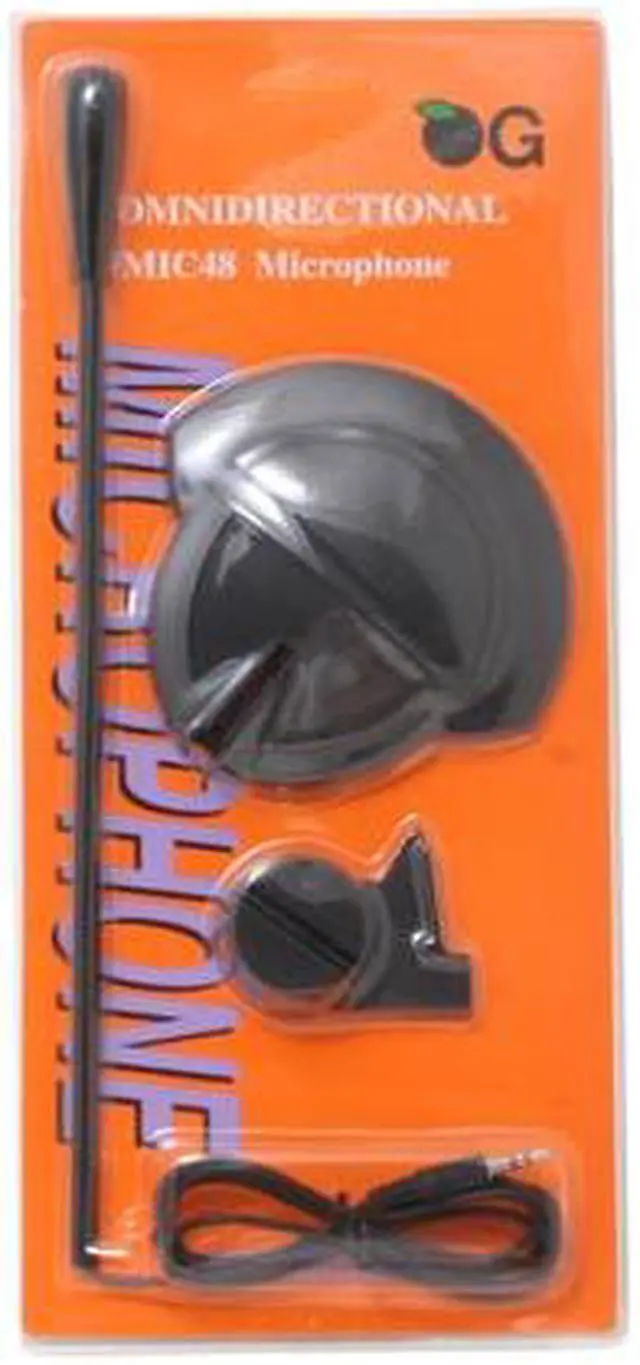 Alt view image 2 of 2 - DCT Factory MIC-48B Black 3.5mm Connector Microphone