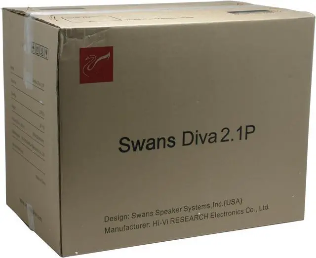 Alt view image 8 of 9 - Swans 2.1BC 2 CH Monitor Speakers Pair