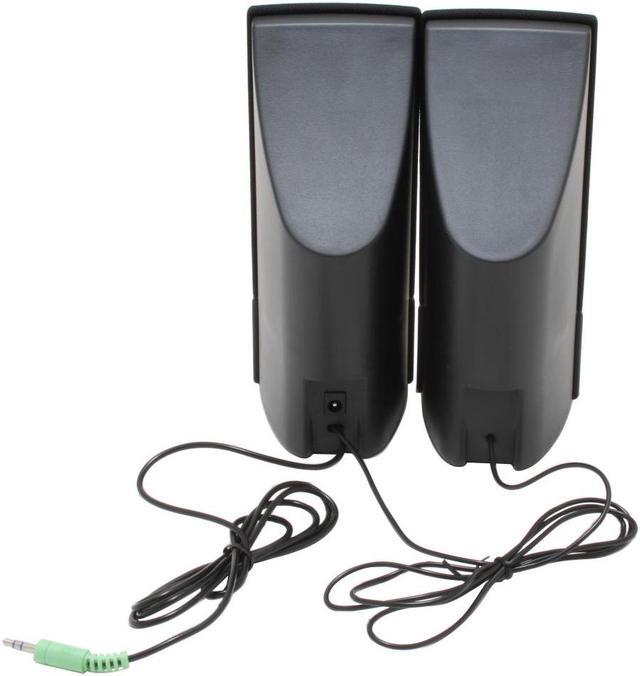 Alt view image 3 of 5 - Cyber Acoustics CA-2014rb 4 Watts 2.0 Speakers