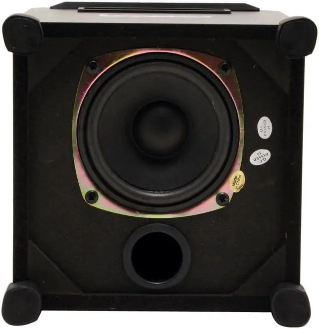 Alt view image 4 of 8 - Cyber Acoustics CA3090WB 7 Watts total RMS 2.1 Black Gaming Speaker - OEM