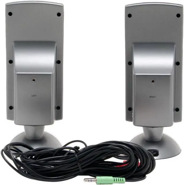 Alt view image 6 of 8 - Cyber Acoustics CA3090WB 7 Watts total RMS 2.1 Black Gaming Speaker - OEM