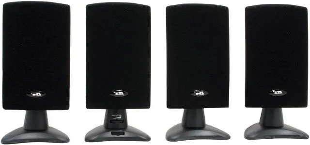 Alt view image 5 of 9 - Cyber Acoustics CA4400WB 45 watts 4.1 Black Speaker - OEM