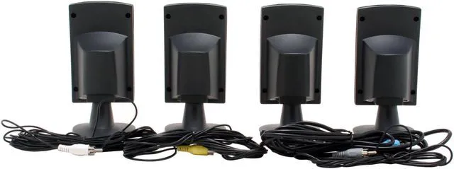 Alt view image 6 of 9 - Cyber Acoustics CA4400WB 45 watts 4.1 Black Speaker - OEM
