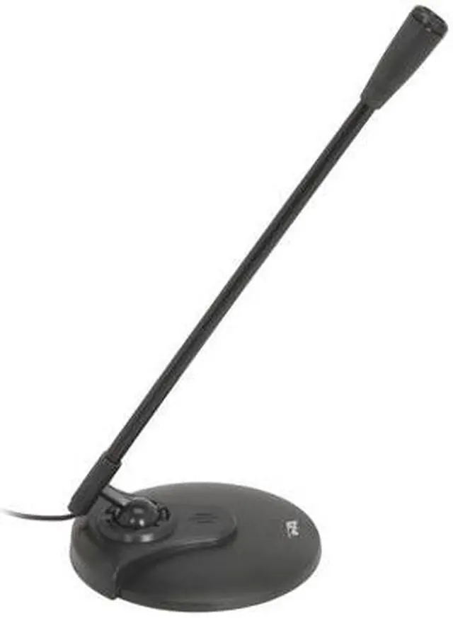 Alt view image 3 of 4 - Cyber Acoustics ACM-51B Black 3.5mm Connector Desktop Microphone