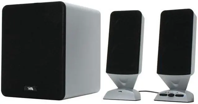 Main image of Cyber Acoustics Platinum Series CA-3618 12 Watts RMS 2.1 High Performance Speaker System