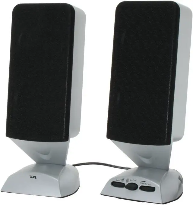 Alt view image 2 of 6 - Cyber Acoustics Platinum Series CA-3618 12 Watts RMS 2.1 High Performance Speaker System