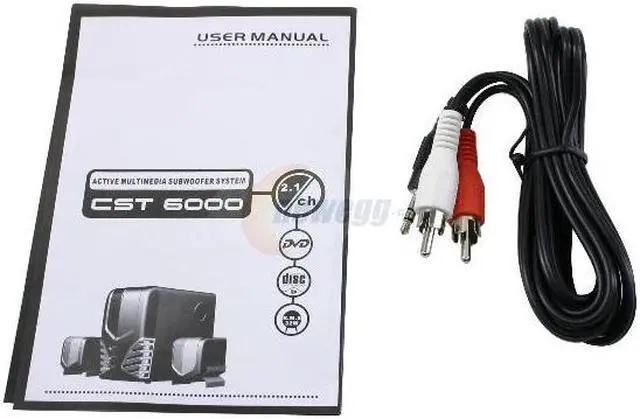 Alt view image 3 of 4 - LOGISYS Computer SP6000-BK 32Watts 2.1 SOHO MULTIMEDIA SPEAKER SYSTEM