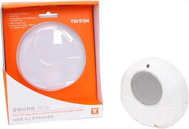 Alt view image 4 of 4 - TRITTON Sound Bite Portable USB Computer Speaker TRI-UA211