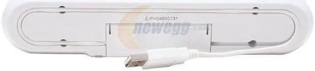 Alt view image 2 of 4 - Genius SP-I200U 2 watts 2.0 White Slim Portable USB Speaker