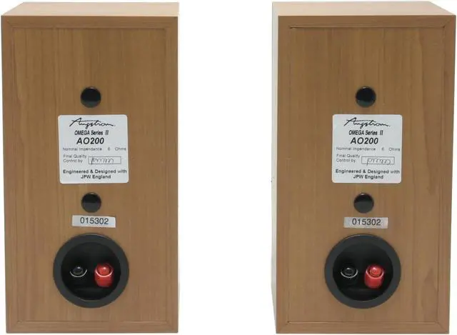 Alt view image 4 of 5 - Angstrom Omega II Bookshelf AO 200 Miniature 2-way loudspeaker Pair