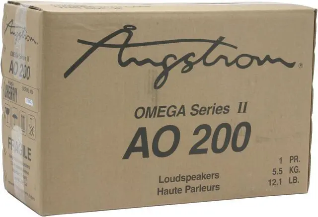 Alt view image 5 of 5 - Angstrom Omega II Bookshelf AO 200 Miniature 2-way loudspeaker Pair
